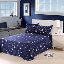 Romwe Star Print Flat Sheet
