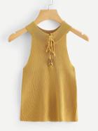 Romwe Slim Jersey Tank Top