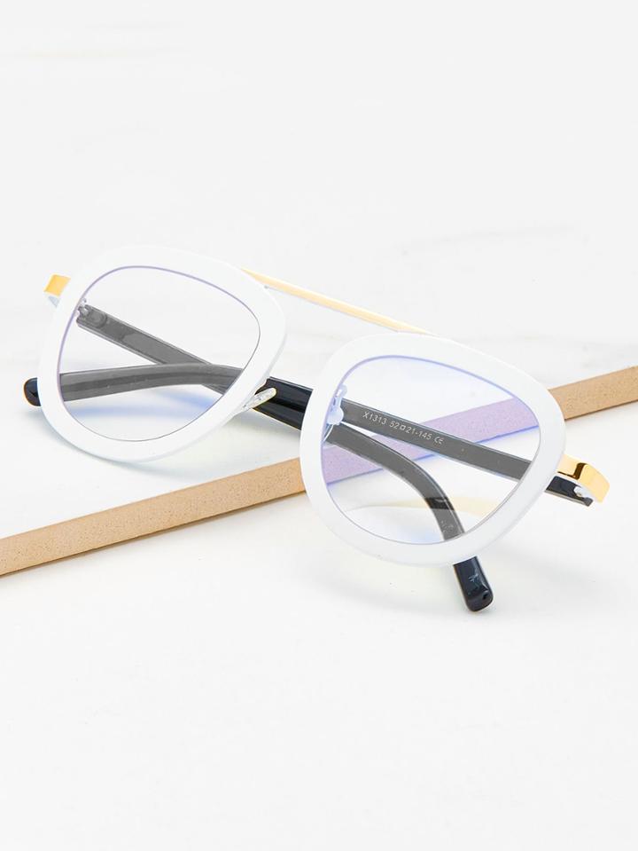 Romwe Top Bar Glasses