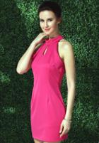 Romwe With Zipper Cut Out Tank Dress