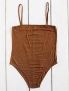 Romwe Spaghetti Strap One-piece Swimwear