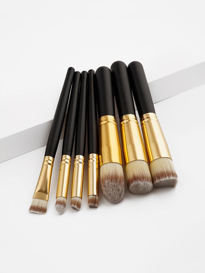 Romwe Cosmetic Makeup Brush Set 7pcs