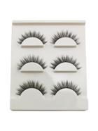 Romwe Thick False Eyelashes 3 Pair