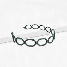 Romwe Chiffon Wrapped Cutout Headband