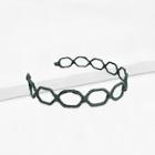 Romwe Chiffon Wrapped Cutout Headband