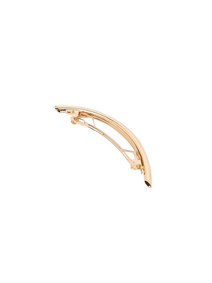 Romwe Golden Minimalist Alloy Hair Clip