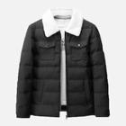 Romwe Guys Double Pocket Padded Coat