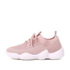 Romwe Lace Up Fly Knit Sneakers