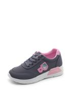 Romwe Patch Detail Lace Up Trainers