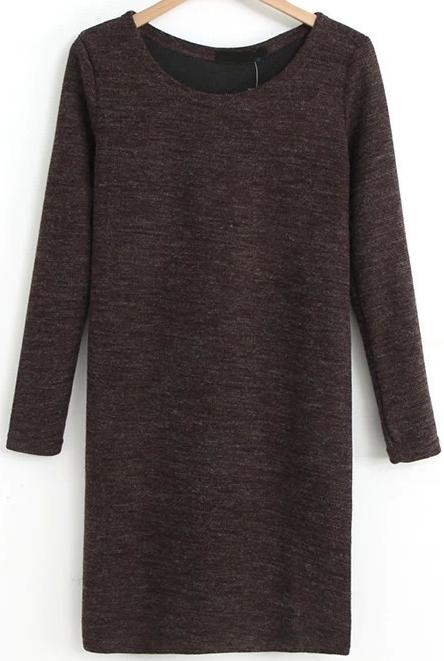 Romwe Slim Bodycon Knit Dress