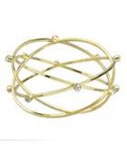 Romwe Punk Rock Gold Plated Bracelet