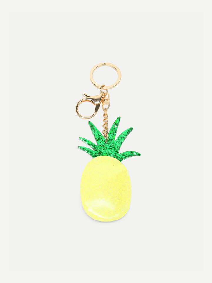 Romwe Pineapple Design Bag Accessory