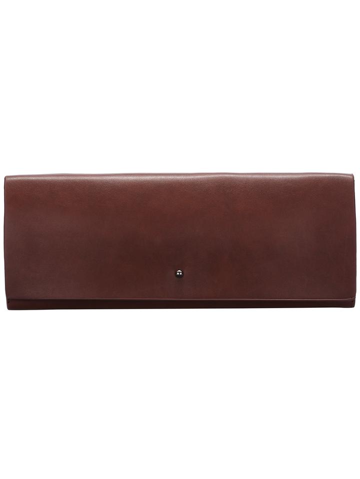 Romwe Brown Magnetic Pu Clutches