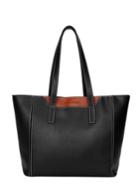 Romwe Two Tone Oversized Shoulder Bag