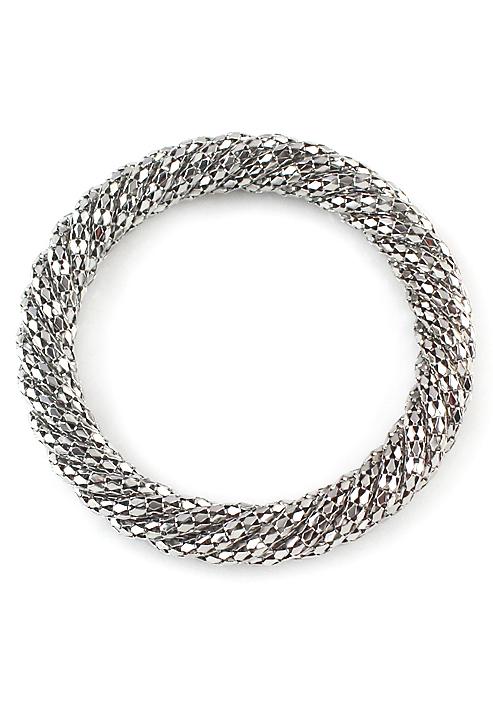 Romwe Fashion Silver Mental Bracelet