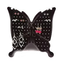Romwe Butterfly Design Stud Earring Storage Rack
