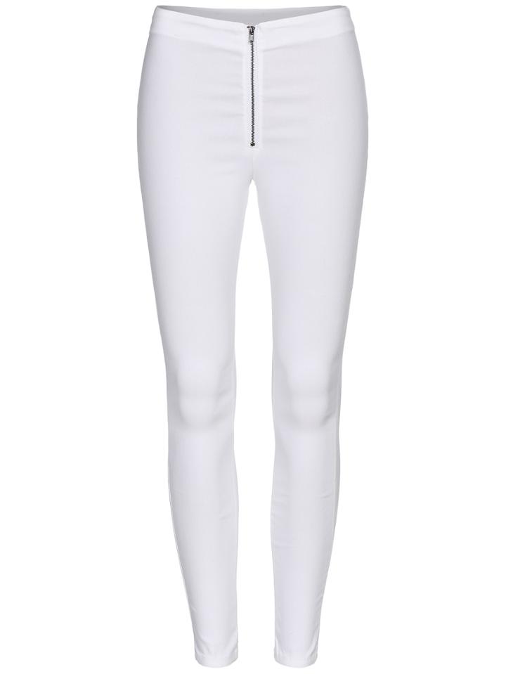 Romwe Zipper Pockets Slim Pant