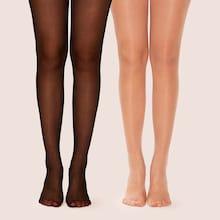 Romwe Sheer Mesh Tight 2pairs