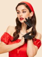 Romwe Half Palm Gloves