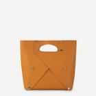 Romwe Metal Design Cut Out Satchel Bag