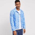 Romwe Guys Button Front Collar Jacket