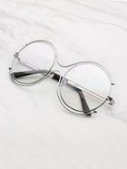 Romwe Double Frame Round Lens Glasses