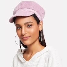 Romwe Rib Bakerboy Cap