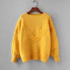 Romwe Drop Shoulder Balloon Sleeve Jumper