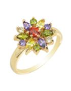 Romwe Rhinestone Beautiful Engagement Ring