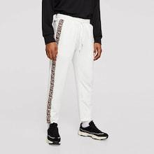 Romwe Guys Leopard Side Seam Sweatpants