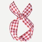 Romwe Gingham Pattern Headband