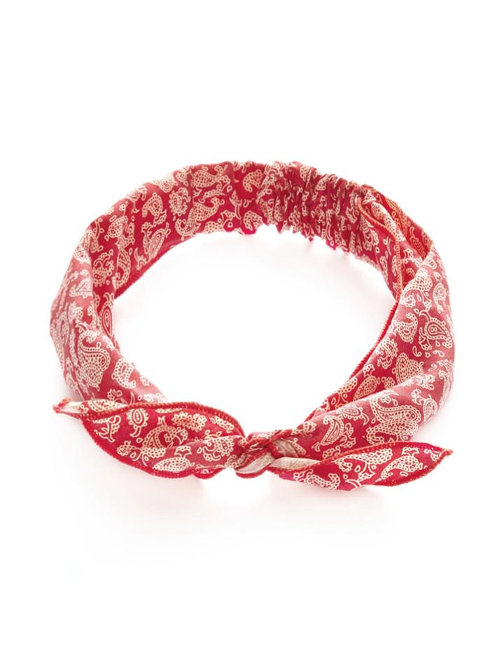 Romwe Paisley Print Tie Headband