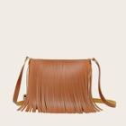 Romwe Fringe Design Crossbody Bag