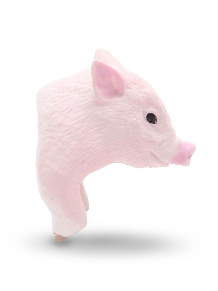 Romwe Pink Pig Shaped Cute Ring