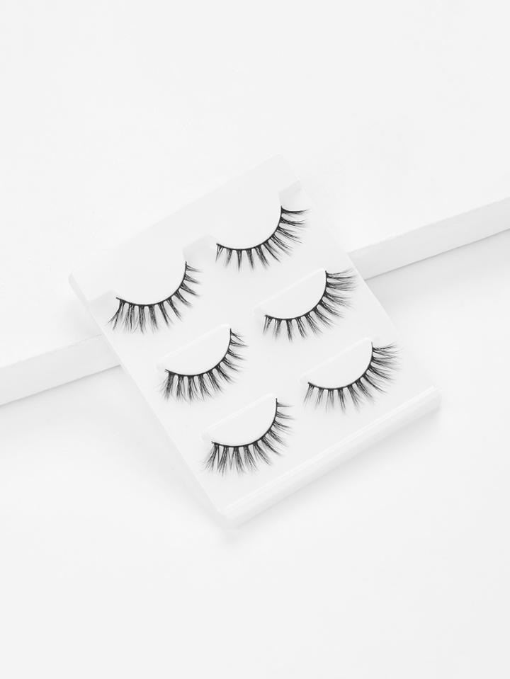 Romwe Lengthening False Eyelashes 3pairs