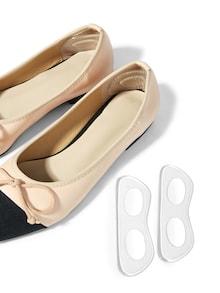 Romwe Silicone Transparent Heel Protector 1pair