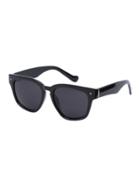 Romwe Black Oversized Square Sunglasses