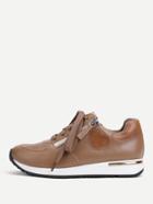 Romwe Lace Up Double Zipper Side Pu Sneakers