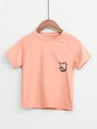 Romwe Figure Print Raglan Sleeve T-shirt