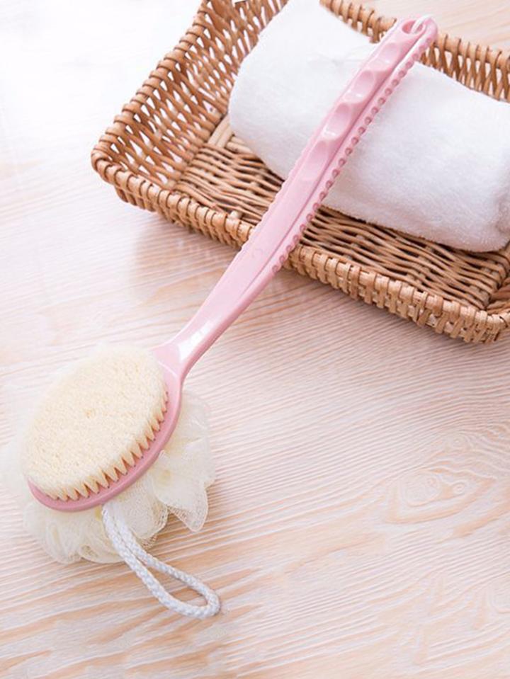 Romwe Long Handle Bath Brush