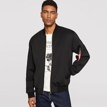 Romwe Guys Zip Pocket Bomber Jacket