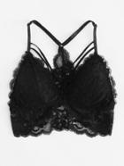 Romwe Scalloped Trim Harness Bracelet