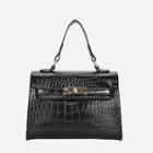 Romwe Croc Embossed Grab Bag