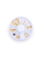 Romwe Round Box With Nail Decoration