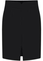 Romwe Split Bodycon Black Skirt