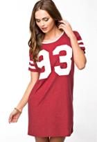 Romwe 93 Print Loose Long T-shirt