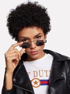 Romwe Square & Flat Lens Sunglasses