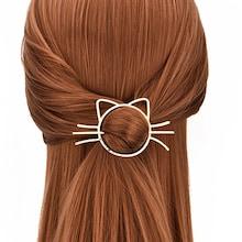Romwe Ear Design Circle Hair Clasp