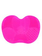 Romwe Hot Pink Apple Shaped Makeup Brush Cleaner