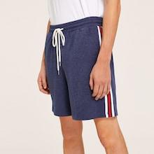 Romwe Guys Side Striped Heather Knit Pants